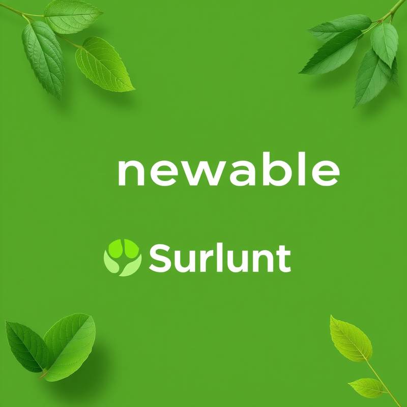 Diseño de identidad corporativa con colores verdes y elementos naturales para una startup de energías renovables.